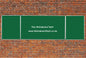 Classroom Non-Magnetic Chalkboard 4860 x 1220mm
