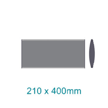 Sign Frame 210x 400mm Dbl Sided Wall Mounted