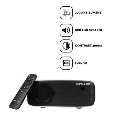Ultra-Link PJ80 Compact LED Projector