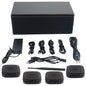 Wireless Audio Conferencing System with 4 Microphones & Loudspeaker