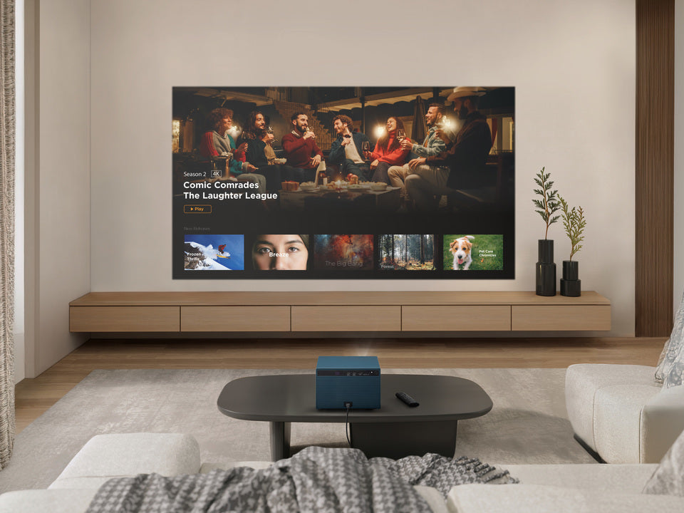 Viewsonic LX60HD 1080p Smart LED Projector w/ Built-in Google TV