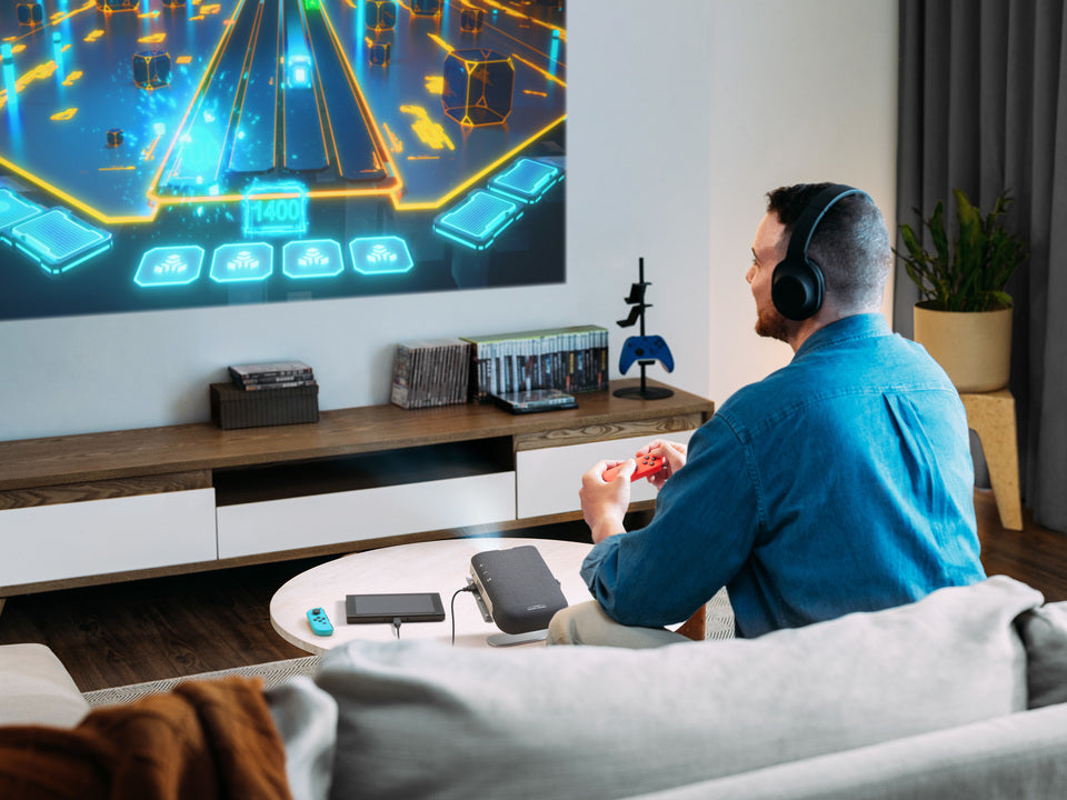 Viewsonic M1X Smart LED Portable Projector + Harman Kardon Speakers
