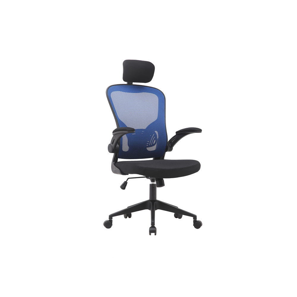 Jackson High Back Mesh Chair - Blue