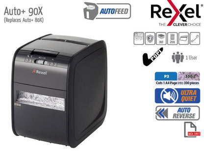 Rexel Optimum AutoFeed Shredder +90X