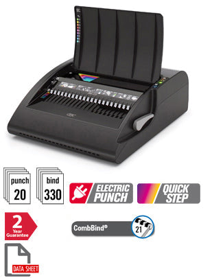 GBC CombBind C210e Electric Comb Binder – Office Web