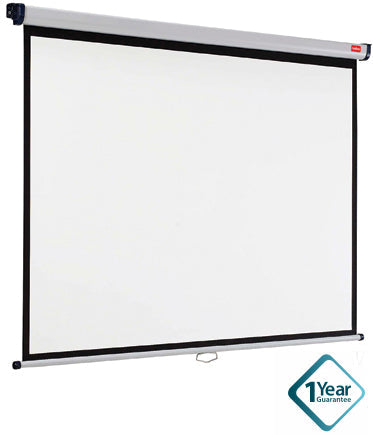 Nobo Wall Mount Projection Screen 1750 x 1325mm 4:3 Ratio