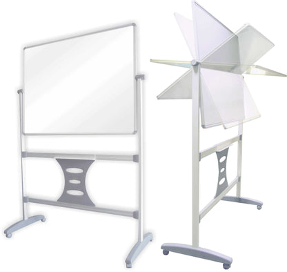 Revolving Magnetic Whiteboard 1500 x 900mm with stand
