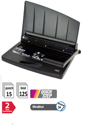 GBC WireBind W15 Wire Binder 125 Pages